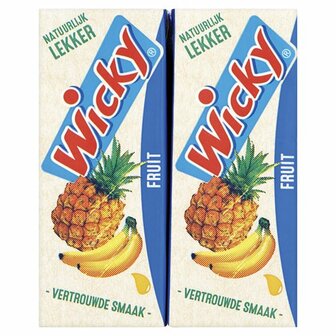 Wicky Fruitdrink     10-pack.